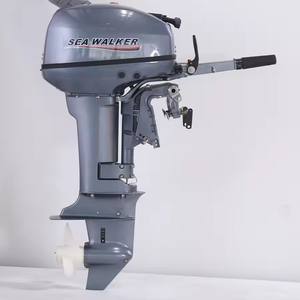 Seawalker जहाज़ के बाहर मोटर समुद्री <span class=keywords><strong>2</strong></span> स्ट्रोक 9.8hp नाव का इंजन कम शाफ्ट बिक्री के लिए मैनुअल शुरू - Product Image 5
