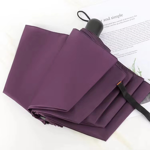 Kiểm soát chất lượng cao hiện đại Hướng dẫn sử dụng năm gấp Windproof không thấm nước bền du lịch nhỏ gọn ô - Product Image 3