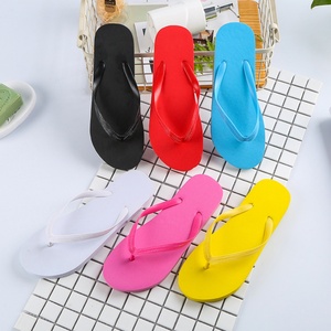 Chanclas de PE Coloridas con Logotipo Personalizado al por Mayor, Sandalias de Playa de Verano Directas de Fábrica, Pantuflas Promocionales - Product Image 2