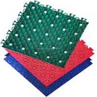 Dalles de sport modulaires multi-usages TIANSU, base roulante stable, revêtement de sol 30,48*30,48*1,8 cm pour patinoires intérieures et extérieures