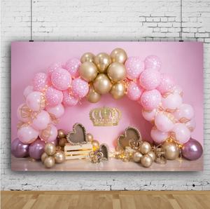 150x90cm थोक जन्मदिन की पार्टी सजावट फोटो पृष्ठभूमि बच्चों बच्चों के पहला जन्मदिन पार्टी पृष्ठभूमि बैनर पृष्ठभूमि - Product Image 2