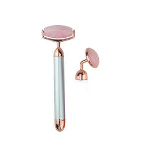 Beauté du visage imperméable à l'eau naturel <span class=keywords><strong>Jade</strong></span> pierre <span class=keywords><strong>rouleau</strong></span> Facial électronique Vibration Massage électronique <span class=keywords><strong>Jade</strong></span> <span class=keywords><strong>rouleau</strong></span> - Product Image 2