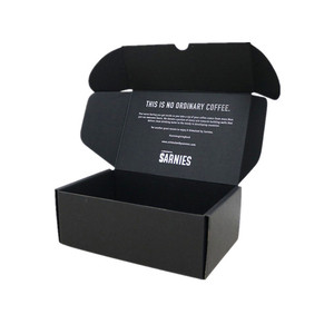 Custom Printed Cajas De Envio Versandkarton Shipping Black Cardboard Shoe Boxes