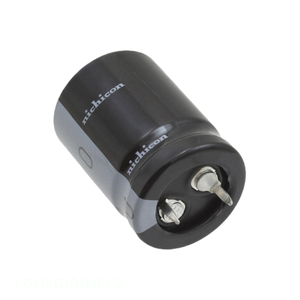 Authorized Distributor 100 uF Through Hole CAP ALUM 100UF 20% 400V <b>SNAP</b> TH LGU2G101MELZ Capacitor - Product Image 1