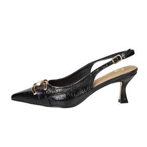 รองเท้าส้นสูง Gold & Gold Donna Slingback รุ่น GV129 สีดำ Nero ส้นสูง 6 ซม. ไซส์ 39 - Product Image 1