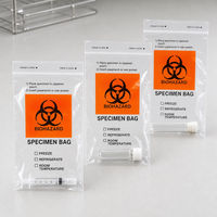 Pochette pour échantillons LDPE 6x9 pouces 2 mil transparente scellable pour documents, échantillonnage hospitalier, coursier, entrepôt, tests, vente en gros, OEM, ODM