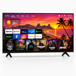 Televisor Inteligente ISDB-Tb para <span class=keywords><strong>Brasil</strong></span>, Chile y Perú, de 32-55 Pulgadas, Android 14, 4K UHD LED, para Uso en Hoteles - Product Image 1