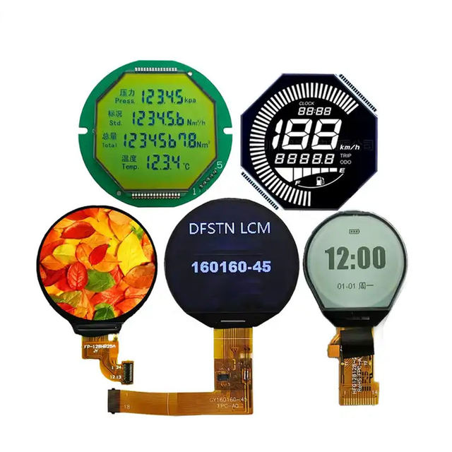 Lcd Display 1080P 5 Inch Round Screen Circle Screen Roundness Circular Mipi Dsi Interface Round Lcd Display Screen Module Mipi