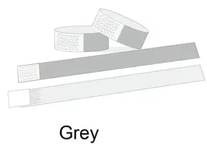 Tyvek-pulsera de papel desechable personalizada, 3/4 pulgadas, para eventos/Parque/fiesta/Festival, venta al por mayor