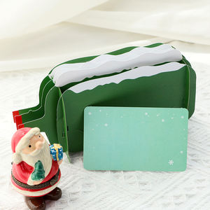 Kerajinan Kertas Potong Laser Buatan Tangan 3d Pop Up Kartu Natal - Product Image 4