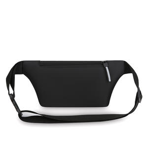 Riñonera unisex Scoyco negra resistente al agua, riñonera de viaje con compartimento con cremallera para teléfono y tarjetas - Product Image 5