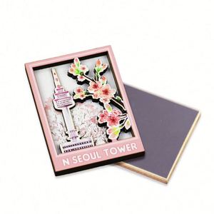 2025 Souvenir Items Custom Mdf <b>Fridge</b> Sticker Personalized Camel Dubai Wood Magnet - Product Image 4