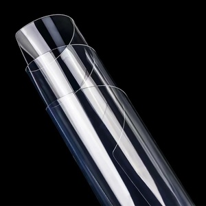 Lámina de PVC <span class=keywords><strong>Transparente</strong></span> Shangwang, Rollo de Película de Goma Suave, <span class=keywords><strong>Cristal</strong></span> <span class=keywords><strong>Transparente</strong></span>, Impermeable, Resistente al Aceite, <span class=keywords><strong>Mantel</strong></span> para Mesa de Café - Product Image 3