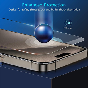 Tùy chỉnh điện thoại Bìa bảo vệ màn hình Tempered Glass Đối với iPhone 16 bán buôn Glass bảo vệ màn hình - Product Image 3