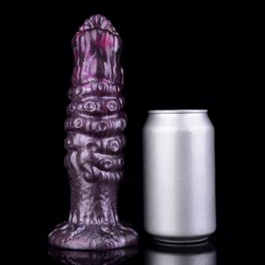 Fantasy Ovipositor With Spike Hollow Anal Plug Manual Laying Egg Butt <b>Dildo</b> for Women Vaginal Stimulation Adult Toy for 18+ - Product Image 2