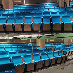 Chaises d'auditorium d'église bleu <span class=keywords><strong>royal</strong></span> personnalisées, chaises de conférence pliables modernes, chaises de salle de conférence, chaises de <span class=keywords><strong>théâtre</strong></span> - Product Image 5