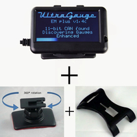 Lector DE CÓDIGO DE COCHE Ultragauge OBD obd2 herramienta de escaneo escáner lector de código automotriz medidores y Calculadora de kilometraje EM Plus v1.4c