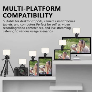 Led Phổ Xách Tay Nhiếp Ảnh Ánh Sáng Cho Điện Thoại Di Động Clip Neo Chụp Phát Sóng Trực Tiếp <span class=keywords><strong>Video</strong></span> Ghi Âm Ảnh Tự Sướng Ánh Sáng Tạo Tác - Product Image 3