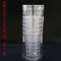 Gobelet en plastique jetable épais de 10 oz, personnalisable avec logo, adapté aux sorties en plein air, gobelet à eau PS