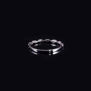 Anillo de Moissanita con Corte Marquesa en Plata 925, Elegante Anillo de Compromiso, Boda o Aniversario para Mujer, Joyería Elegante para Regalo - Product Image 2
