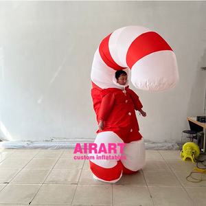 Costume de mascotte de bonbons de <span class=keywords><strong>d</strong></span>éfilé <span class=keywords><strong>d</strong></span>'événements de noël <span class=keywords><strong>2022</strong></span> Offre Spéciale, costume de bonbons gonflables pour la promotion publicitaire - Product Image 4