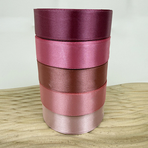 Cinta de Raso Morada de Alta Calidad al por Mayor, Cinta de Doble Cara en Tonos <span class=keywords><strong>Lavanda</strong></span>, Violeta y Ciruela para Decoración de Bodas y Envoltura de Regalos de Lujo - Product Image 4