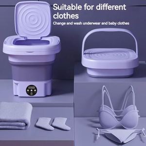 Nueva Lavadora Portátil Plegable Mini 2025, Lavadora y Secadora Automática Pequeña para Ropa Interior - Product Image 2