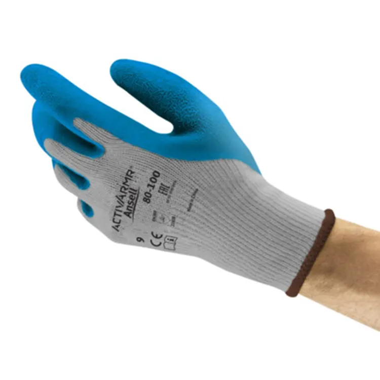 Защитные перчатки 80-100 Guanti Da Lavoro для строительства, промышленные бытовые латексные перчатки