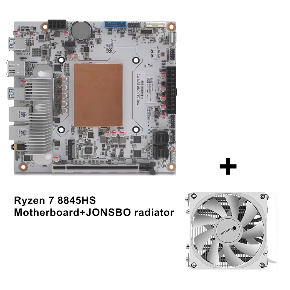 เมนบอร์ดสีขาว + JONSBO