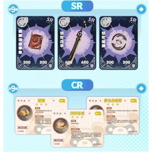 Carte da <span class=keywords><strong>Gioco</strong></span> <span class=keywords><strong>Genshin</strong></span> Impact, Giocattoli per Bambini, Carte Collezionabili Originali Rare Anime TCG CCG, Booster Box, Giochi da Tavolo, Regali - Product Image 5