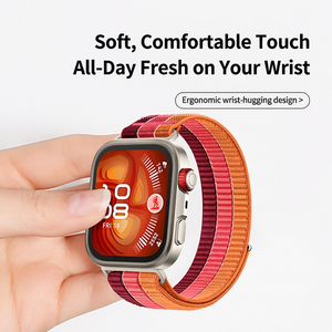 Bracelet de montre en nylon extensible pour <span class=keywords><strong>Huawei</strong></span> <span class=keywords><strong>Watch</strong></span> 4 Pro Fit4 Fit3, boucle réglable, respirant, bracelet de montre élastique de 22 mm - Product Image 5