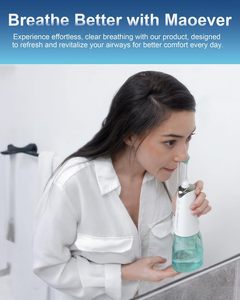 Irrigador Nasal Eléctrico, Dispositivo de Lavado Nasal Inalámbrico con Múltiples Boquillas para el Hogar y Viajes - Product Image 3