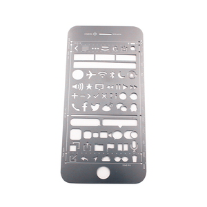 Pochoirs en métal pour gravure et gaufrage, <span class=keywords><strong>alphabet</strong></span> - Product Image 3