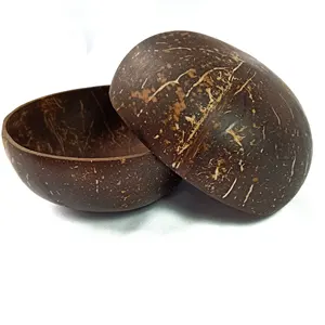 Cheap Price Natural Coconut Bowls Coconut Shell Bowls Polished Coconut Bowls for Daily Use Made in Vietnam