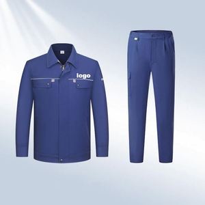 Design Popular <b>Brushed</b> Polyester-cotton Thick Work Clothes Silk Screen Printing Suitable Variety of Industries - Product Image 1