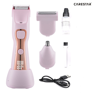 Tondeuse électrique pour bikini pour femmes, étanche, sans douleur, <span class=keywords><strong>rasoir</strong></span> pour une épilation lisse, <span class=keywords><strong>rasoir</strong></span> pour les zones intimes, tondeuse pour femmes - Product Image 1