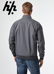 Chaqueta Bomber Acolchada de Carbón Vegetal para Hombre, Personalizada OEM, Cuello Alto, Proceso de Esquilado, Semi-Impermeable, Ecológica, Productos Huzaifa - Product Image 3