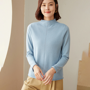 Vente en gros de <span class=keywords><strong>pull</strong></span> tricoté en cachemire personnalisé de haute qualité pour femmes <span class=keywords><strong>pull</strong></span> tricoté <span class=keywords><strong>chaud</strong></span> d'hiver <span class=keywords><strong>pull</strong></span> en cachemire pour femmes <span class=keywords><strong>pas</strong></span> <span class=keywords><strong>cher</strong></span> - Product Image 4