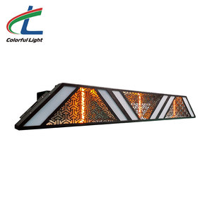 Lámpara Decorativa Retro <span class=keywords><strong>Portman</strong></span> Lights S-Tribe con Atenuación Suave, LED Ámbar de 1800K para Escenario - Product Image 1