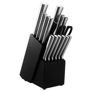 Nouveau en stock : Ensemble de 16 couteaux à désosser en acier inoxydable avec manche en aluminium forgé, pour cuisine, rangement, ambidextre, durable et écologique - Product Image 1