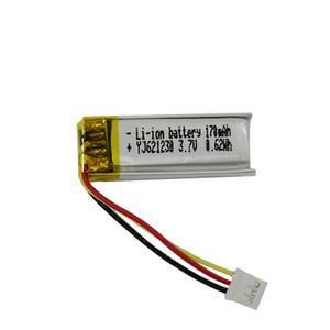 YJ 뜨거운 sele 리튬 폴리머 배터리 3.7V 621230 170mAh 충전식 폴리머 배터리 스마트 장치 - Product Image 3