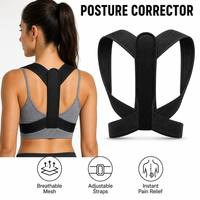 Correcteur de posture professionnel OEM pour femmes, invisible sous les vêtements, ceinture de soutien dorsal avec emballage personnalisé, 24 ans d'expérience