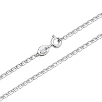 Nouvelle Chaîne en Argent Sterling 925 Tendance, Collier Chaîne Arc Wave Marina, Bijoux de Mode