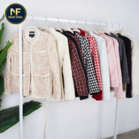 Grosir Jaket Bekas Gaya Wardrobe Lengkap Kondisi Hampir Baru Wanita Musim Gugur/Dingin Semua Ukuran Pakaian Bekas
