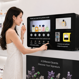 Mini Dispensador de <span class=keywords><strong>Perfume</strong></span> Inteligente de Sobremesa o Pared, Máquina Expendedora Automática de Fragancias de Lujo para Gimnasios, Clubes y Cines - Product Image 1