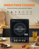 Table de cuisson à induction invisible professionnelle intégrée sans gaz - Appareils électroménagers modernes