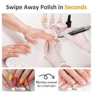 Máquina Profesional para Manicura, 40000 RPM, Recargable, Juego de Limas Eléctricas para Uñas, Brocas para Pulir Gel, Uñas Acrílicas - Product Image 4