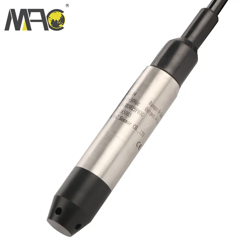 Trasmettitore di pressione idrostatica Macsensor il sensore di livello idrostatico è ideale per il rilevamento del livello adblue