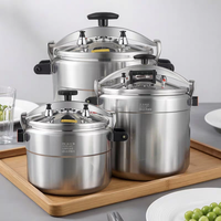 Cuisinière à induction à gaz de grande capacité commerciale 100L, super grande, universelle, pour la maison