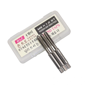 Jeu <span class=keywords><strong>de</strong></span> tarauds à main métriques HAZ à cannelures droites HSS M3-M14, tarauds à filetage grossier, diamètre extérieur <span class=keywords><strong>2</strong></span> <span class=keywords><strong>mm</strong></span>, 1 pièce - Product Image 2